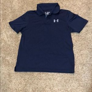 Boys Under Armor Polo Short Sleeved Shirt